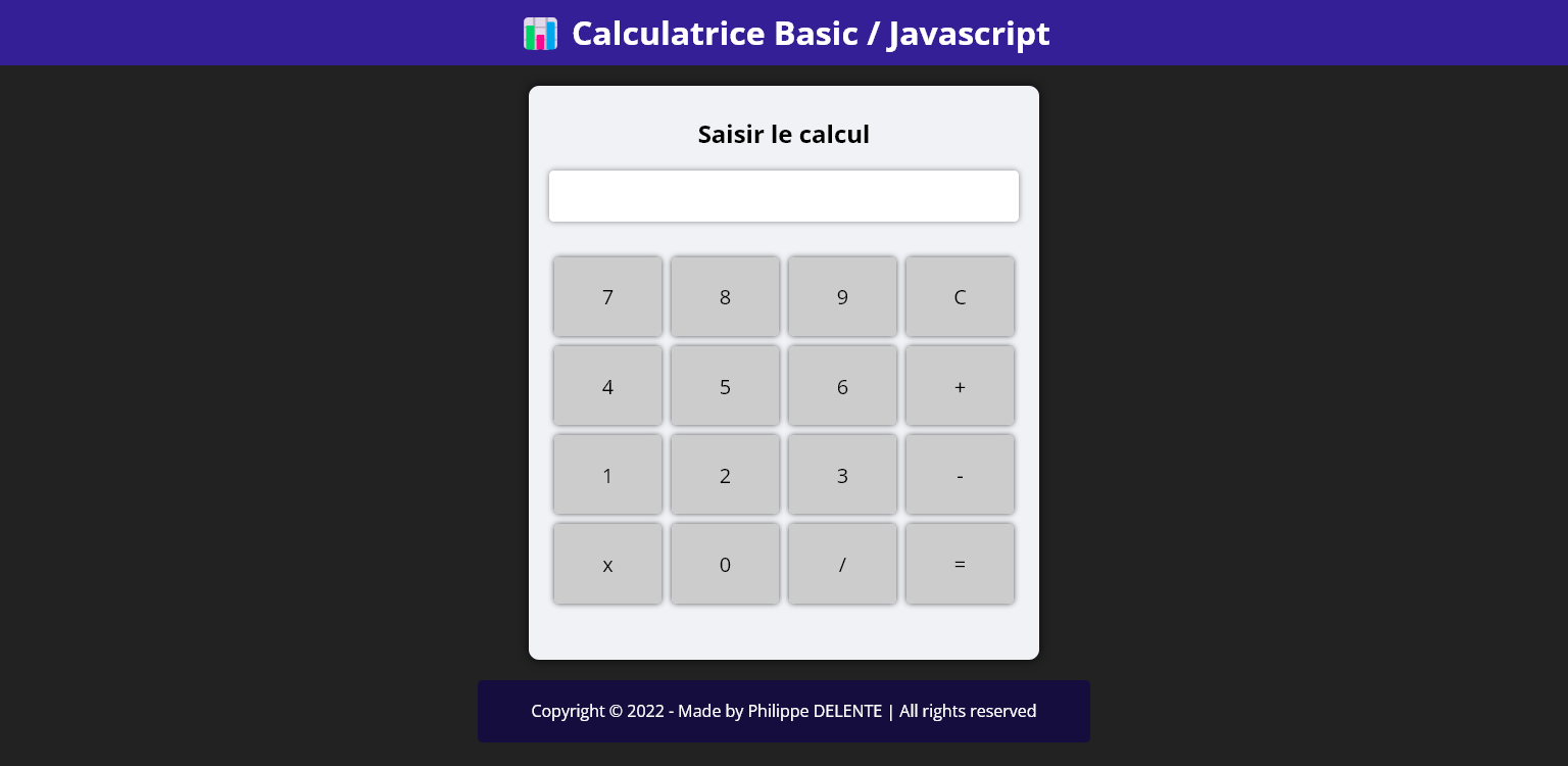 Calculatrice